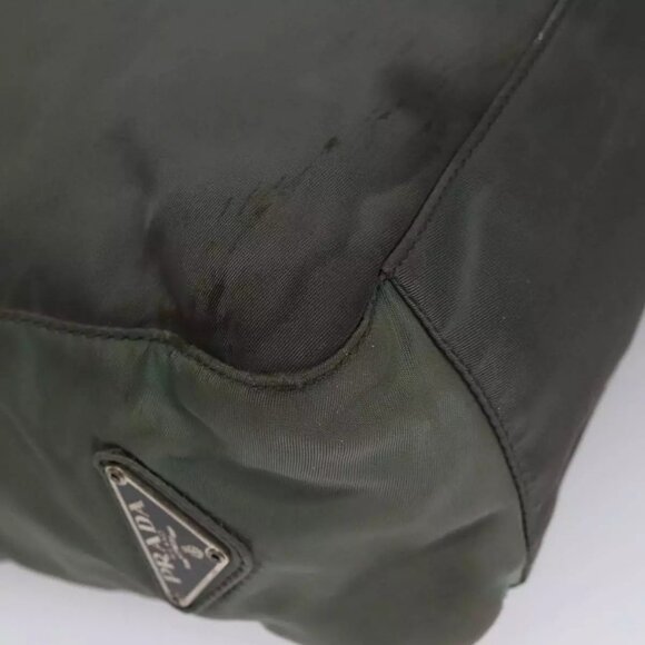 PRADA Tote Bag Nylon Gray Auth - Picture 12 of 16